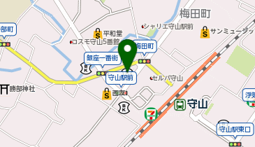 京進の個別指導スクール・ワン 守山教室の地図画像