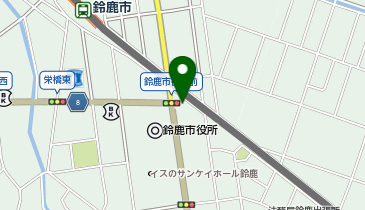 個別指導秀英PAS 鈴鹿市役所前校の地図画像