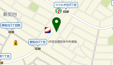 個別指導秀英PAS 知多校の地図画像