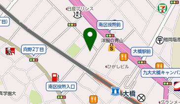 個別指導秀英PAS 大橋本部校・大学受験部 大橋校の地図画像