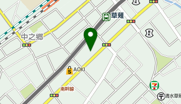 個別指導秀英PAS 草薙校の地図画像