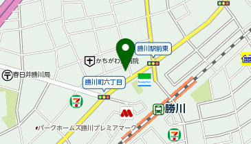 個別指導秀英PAS 勝川駅前校の地図画像