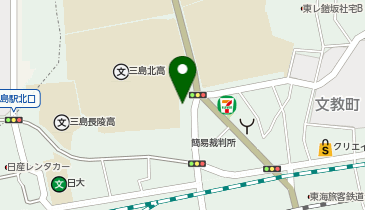 個別指導秀英PAS 三島本部校・大学受験部 三島校の地図画像