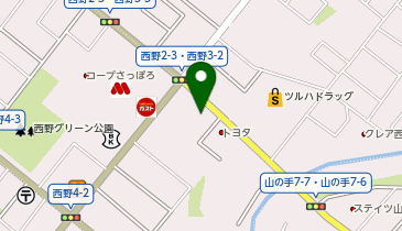 個別指導秀英PAS 札幌西本部校の地図画像