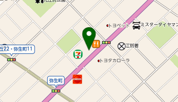 個別指導秀英PAS 江別弥生校の地図画像