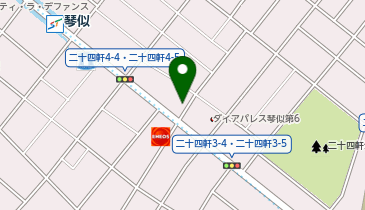 個別指導秀英PAS 琴似校の地図画像