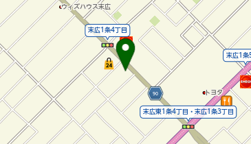 個別指導秀英PAS 旭川末広校の地図画像