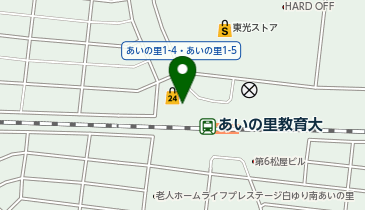 個別指導秀英PAS あいの里校の地図画像