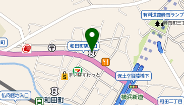 湘南ゼミナール 総合進学コース 和田町の地図画像