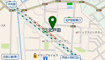 湘南ゼミナール 総合進学コース 北戸田の地図画像