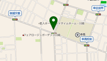 湘南ゼミナール 総合進学コース 塚越の地図画像