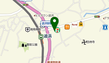 湘南ゼミナール 総合進学コース 追浜の地図画像