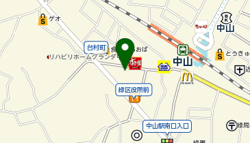 湘南ゼミナール 総合進学コース 中山の地図画像