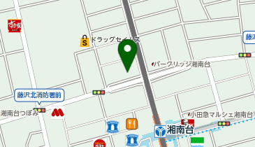 湘南ゼミナール 総合進学コース 湘南台の地図画像