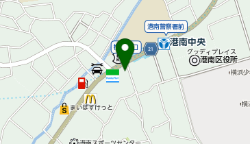 湘南ゼミナール 総合進学コース 港南中央の地図画像