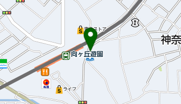 湘南ゼミナール 総合進学コース 向ヶ丘遊園の地図画像