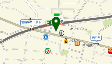 湘南ゼミナール 総合進学コース 宮前平の地図画像