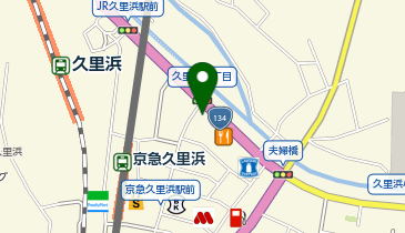 湘南ゼミナール 総合進学コース 久里浜の地図画像