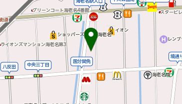 湘南ゼミナール 総合進学コース 海老名の地図画像