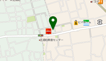 湘南ゼミナール 総合進学コース 浦和道祖土の地図画像