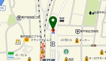 湘南ゼミナール 高等部 東戸塚の地図画像