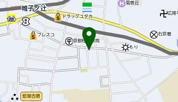 個別指導キャンパス 帷子ノ辻校の地図画像