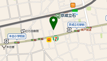 個別指導キャンパス 立石校の地図画像