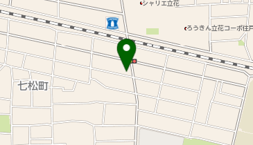 個別指導キャンパス 立花七松校の地図画像