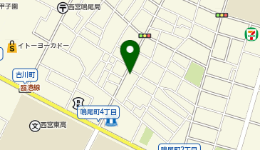 個別指導キャンパス 鳴尾校の地図画像