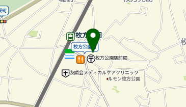 個別指導キャンパス 枚方公園校の地図画像