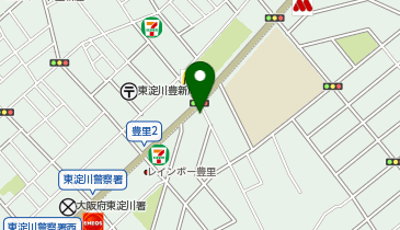 個別指導キャンパス 豊里校の地図画像