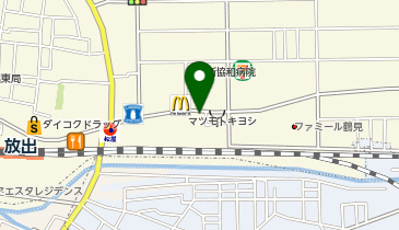 個別指導キャンパス 放出校の地図画像