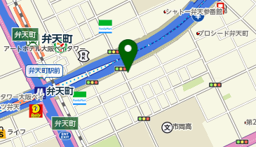 個別指導キャンパス 弁天町校の地図画像
