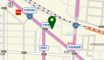 個別指導キャンパス 平野校の地図画像