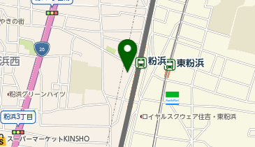 個別指導キャンパス 粉浜駅前校の地図画像