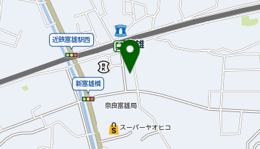 個別指導キャンパス 富雄校の地図画像