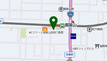 個別指導キャンパス 瓢箪山校の地図画像