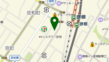 個別指導キャンパス 彦根校の地図画像