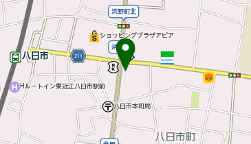 個別指導キャンパス 八日市校の地図画像