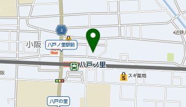 個別指導キャンパス 八戸ノ里校の地図画像
