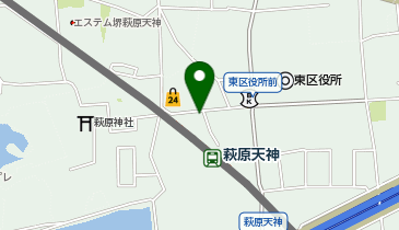 個別指導キャンパス 萩原天神駅前校の地図画像