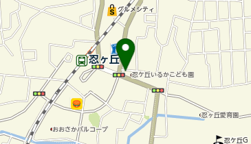 個別指導キャンパス 忍ヶ丘校の地図画像