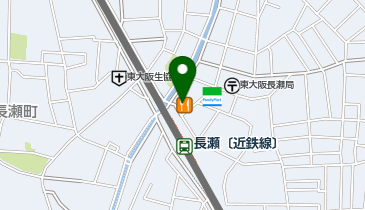 個別指導キャンパス 長瀬校の地図画像