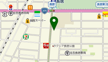 個別指導キャンパス 長居校の地図画像