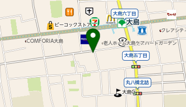 個別指導キャンパス 大島校の地図画像