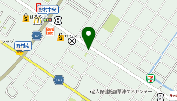 個別指導キャンパス 草津西校の地図画像