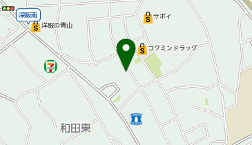 個別指導キャンパス 泉ヶ丘深阪校の地図画像