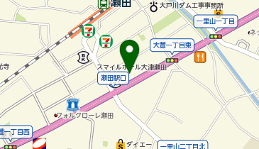 個別指導キャンパス 瀬田校の地図画像