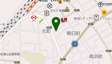 個別指導キャンパス 吹田校の地図画像