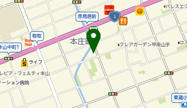 個別指導キャンパス 深江校の地図画像